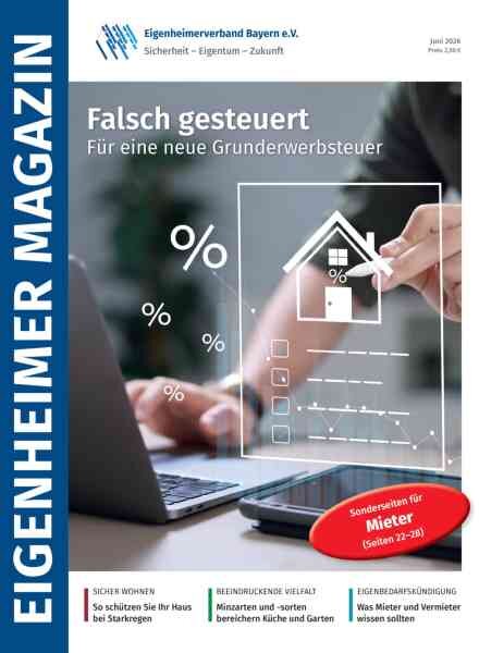 Eigenheimer Magazin – Juni 2026 Cover