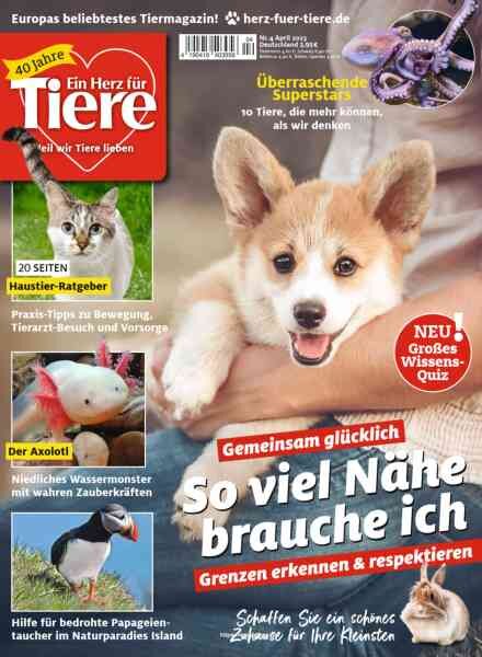 Ein Herz fur Tiere – April 2023 Cover