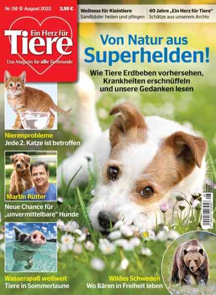 Ein Herz fur Tiere – August 2022 Cover