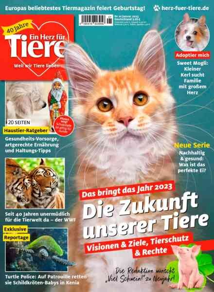 Ein Herz fur Tiere – Januar 2023 Cover