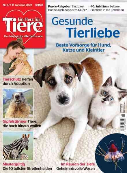 Ein Herz fur Tiere – Juni-Juli 2022 Cover