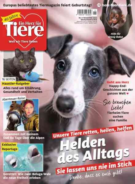 Ein Herz fur Tiere – November 2022 Cover