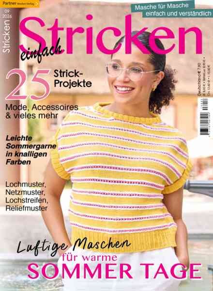 Einfach Stricken – Juni 2026 Cover
