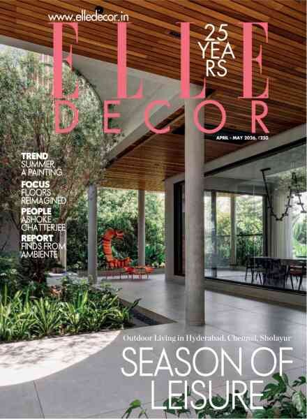 Elle Decor India – April-May 2026 Cover