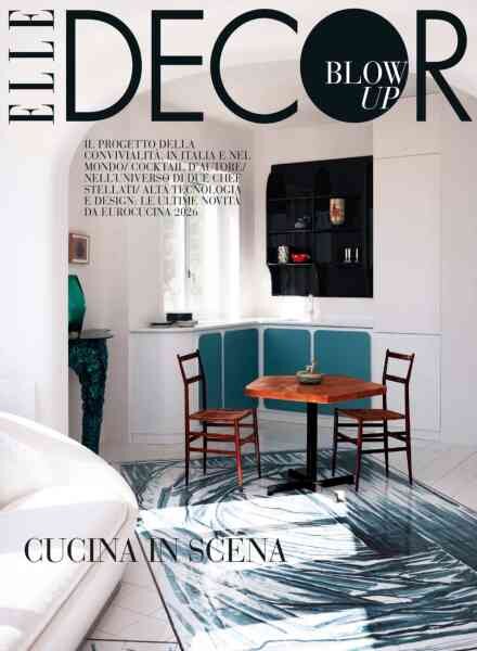 Elle Decor Italia – Blow Up – Giougno 2026 Cover