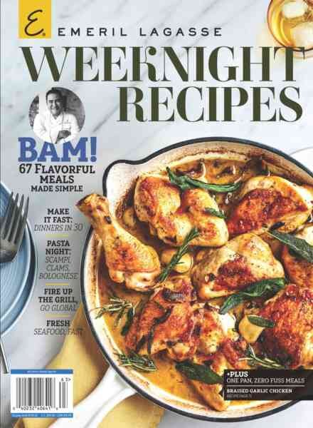Emeril Lagasse Weeknight Recipes – 2026 Cover
