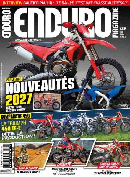 Enduro Magazine – Mai-Juin 2026 Cover