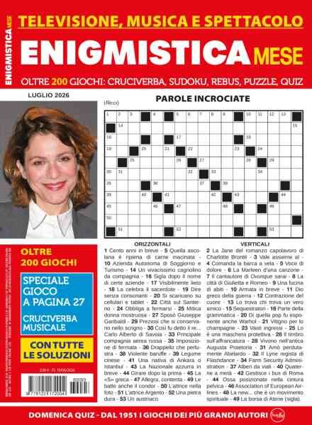 Enigmistica Mese – Luglio 2026 Cover