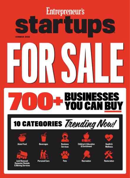 Entrepreneur’s Startups – Summer 2026 Cover