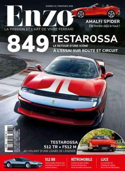Enzo France – Printemps 2026 Cover