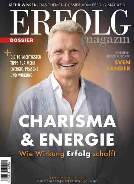 Erfolg Magazin Dossier – 29 Mai 2026 Cover