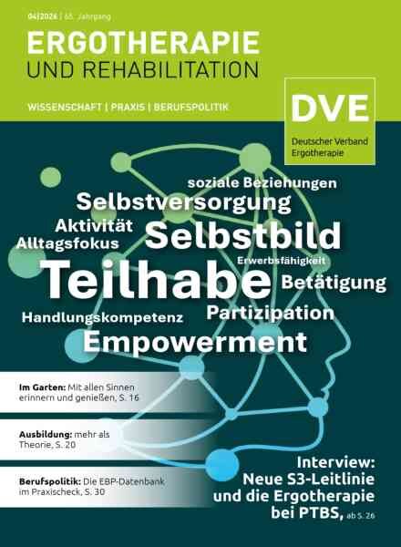 Ergotherapie und Rehabilition – April 2026 Cover