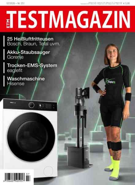 ETM Testmagazin – Juli 2026 Cover