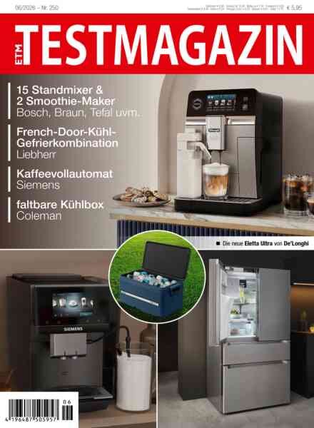 ETM Testmagazin – Juni 2026 Cover