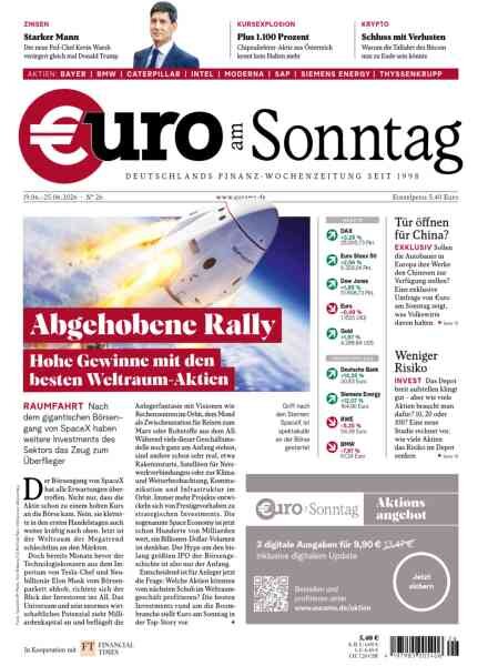 Euro am Sonntag – 19 Juni 2026 Cover