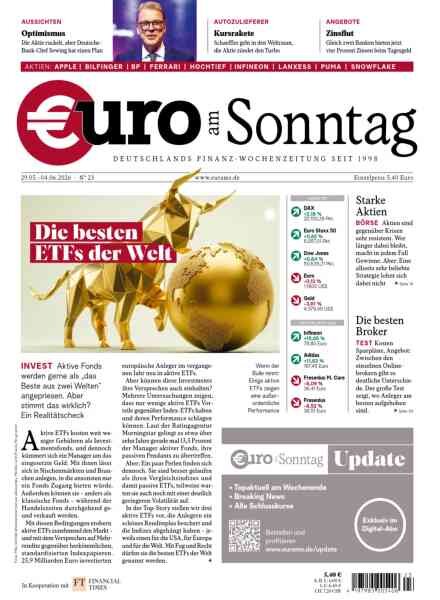 Euro am Sonntag – 29 Mai 2026 Cover