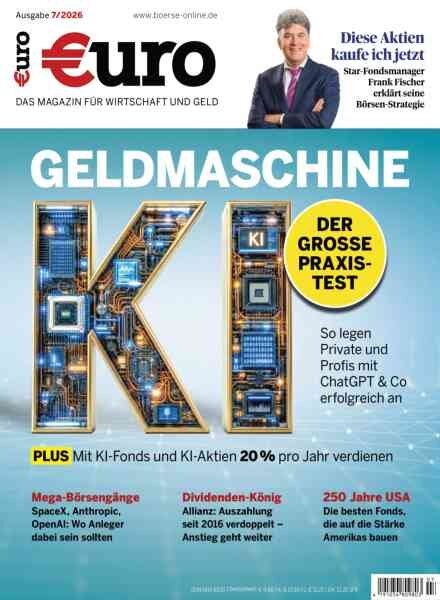 Euro – Juli 2026 Cover