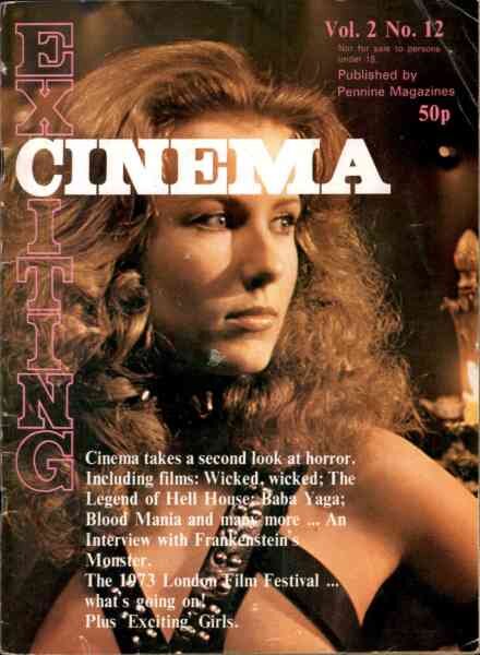 Exciting Cinema UK – Vol 2 N 12 1973 Cover