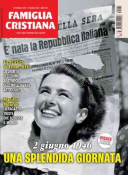 Famiglia Cristiana – 31 Maggio 2026
