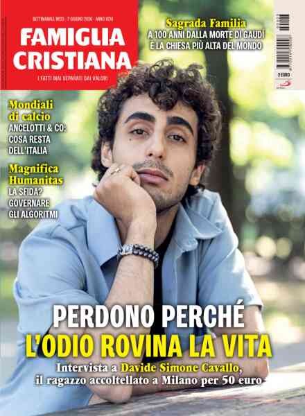 Famiglia Cristiana – 7 Giugno 2026 Cover