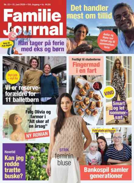 Familie Journal – 15 Juni 2026 Cover