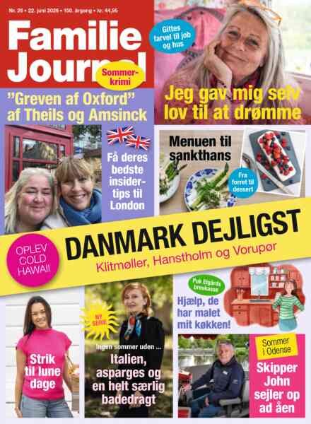 Familie Journal – 22 Juni 2026 Cover