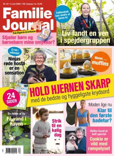 Familie Journal – 8 Juni 2026 Cover