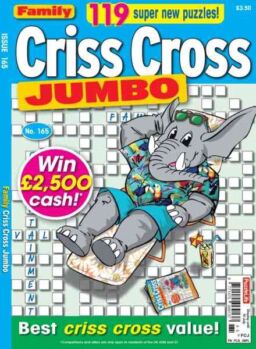 Family Criss Cross Jumbo – June 2026