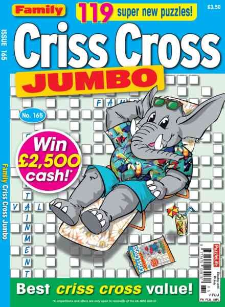 Family Criss Cross Jumbo – June 2026 Cover