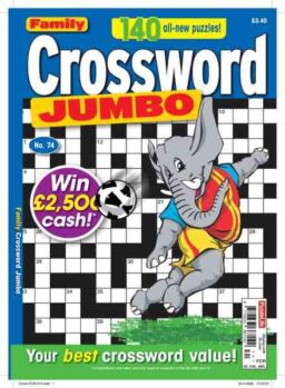 Family Crossword Jumbo – May 2026