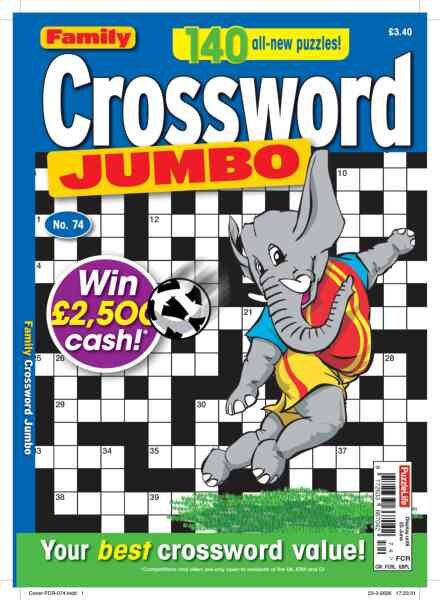 Family Crossword Jumbo – May 2026 Cover