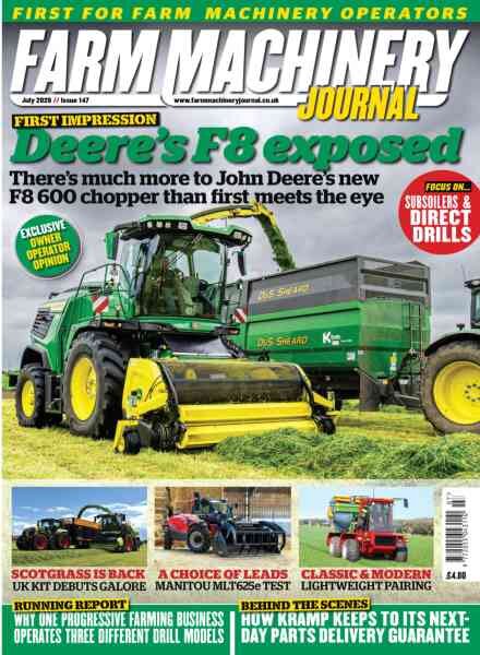 Farm Machinery Journal – July 2026 Cover