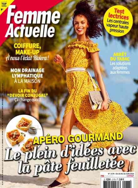 Femme Actuelle – 20 Juin 2026 Cover