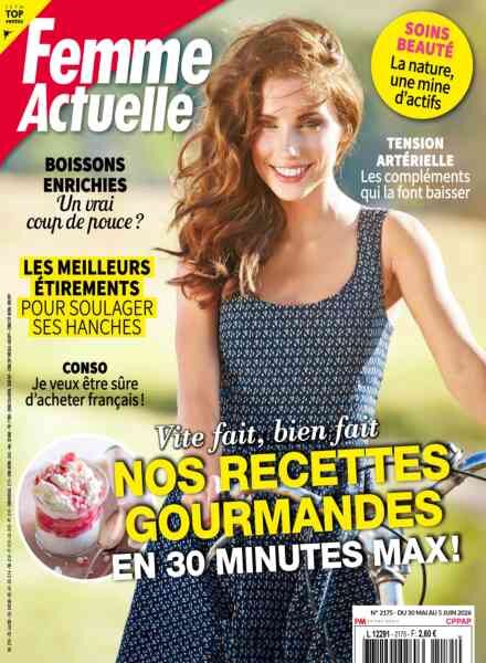 Femme Actuelle – 30 Mai 2026 Cover