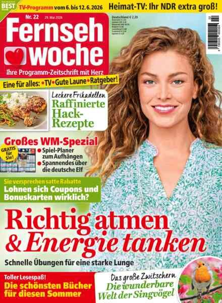 Fernsehwoche – 29 Mai 2026 Cover