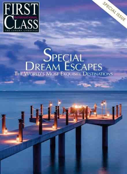 First Class Magazine Special Issue – Issue 3 – Special Dream Escapes 2026 Cover