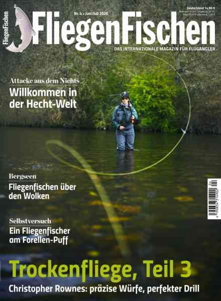 FliegenFischen – Juni-Juli 2026 Cover