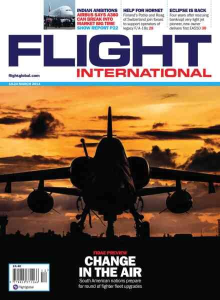 Flight International – 18 March 2014 Cover