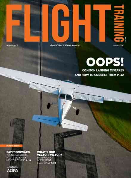 Flight Training – June 2026 Cover