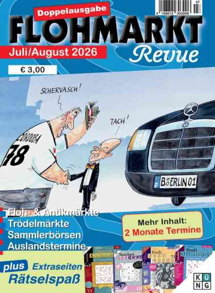 Flohmarkt Revue – Juli 2026 Cover
