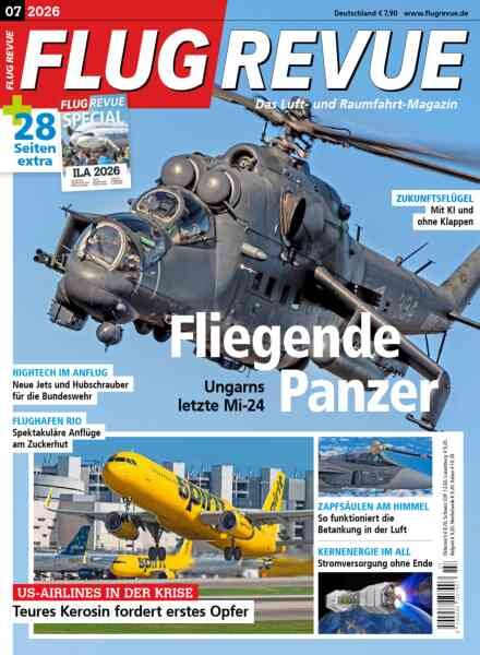 Flug Revue – Juli 2026 Cover