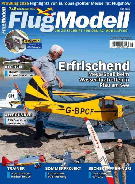 FlugModell – Juli-August 2026 Cover