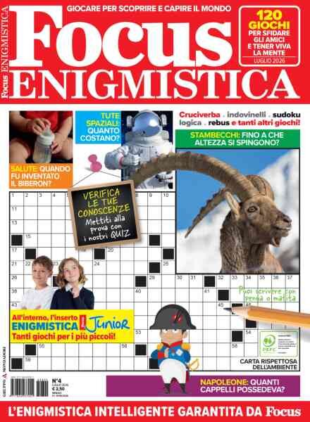 Focus Enigmistica – 19 Giugno 2026 Cover
