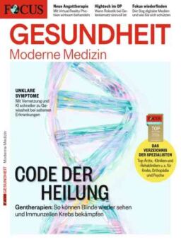 Focus Gesundheit – Moderne Medizin – Juni 2026