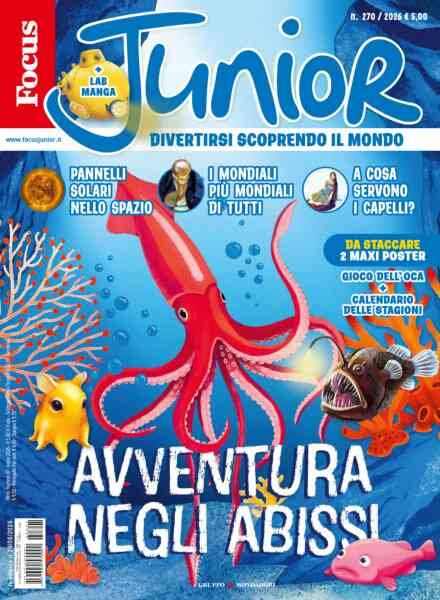 Focus Junior – Luglio 2026 Cover