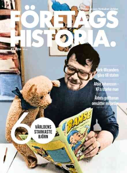 Foretagshistoria – Juni 2026 Cover