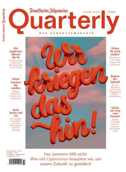 Frankfurter Allgemeine Quarterly – Juni 2026 Cover