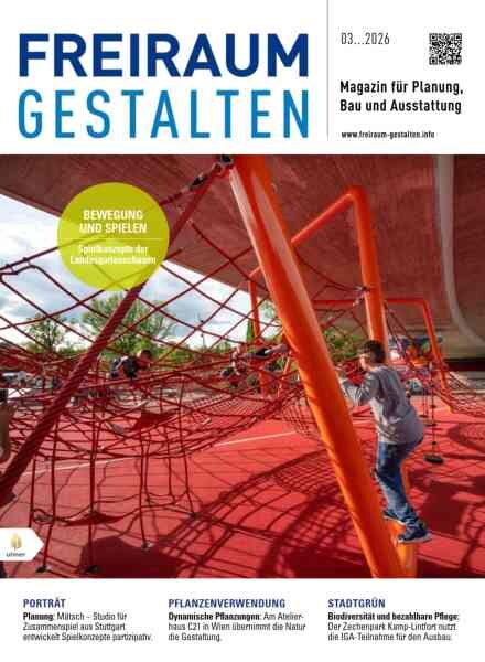 Freiraum Gestalten – Nr 3 2026 Cover