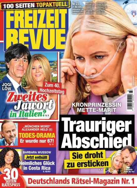 Freizeit Revue – 26 Mai 2026 Cover