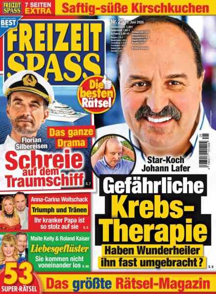 Freizeit Spass – 9 Juni 2026 Cover